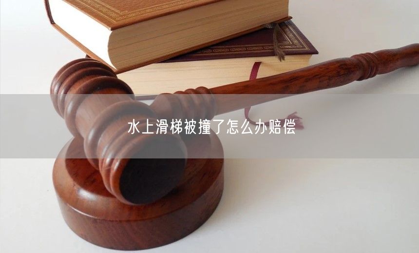 水上滑梯被撞了怎么办赔偿